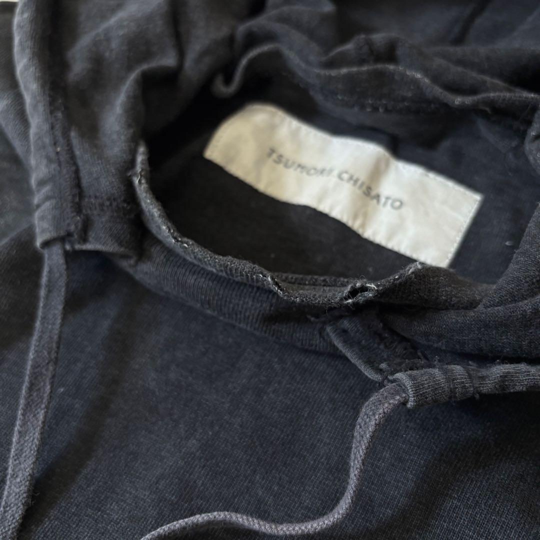 トップス 00s tsumori chisato coating hoodie y2k