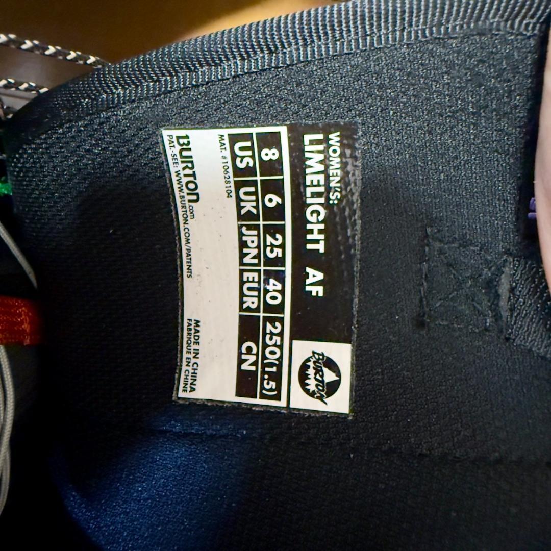 Burton LIMELIGHT AF 25cm　バートン　wide ワイド