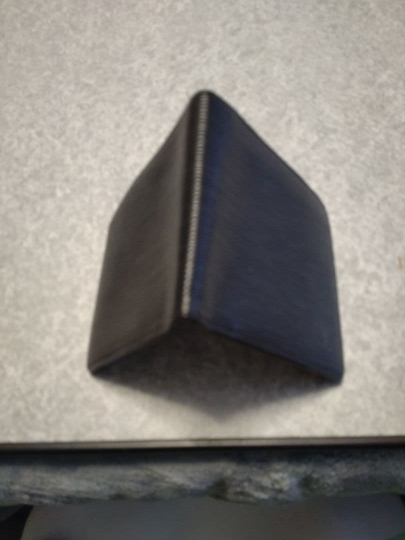 Louis Vuitton 二つ折り財布 黒 エピレザー