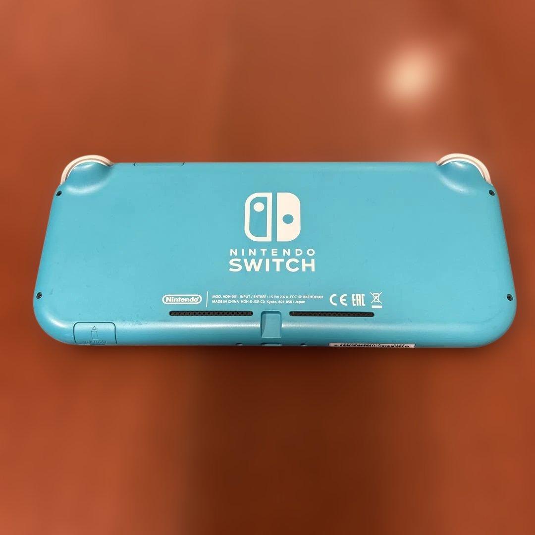 スイッチライト　本体、充電器　Nintendo Switchlite ターコイズ