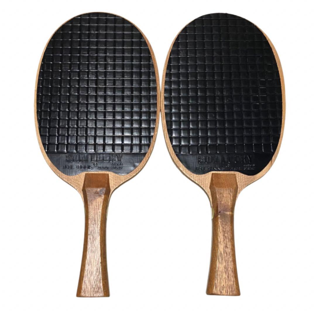 Sun Lucky フリーテニスセット ラケット4本 ネット 支柱