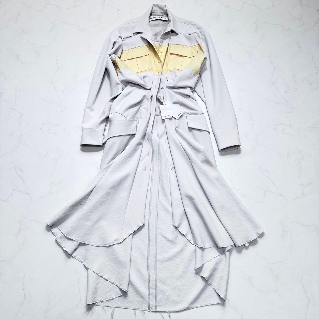 コレクションモデル✨CARVEN Gathered Shirt Dress 34