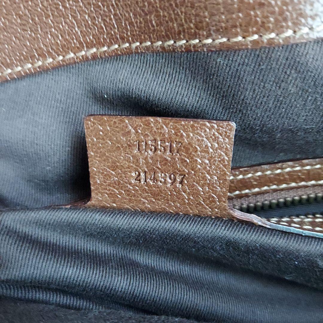 GUCCI GGキャンバス ビジネスバッグ