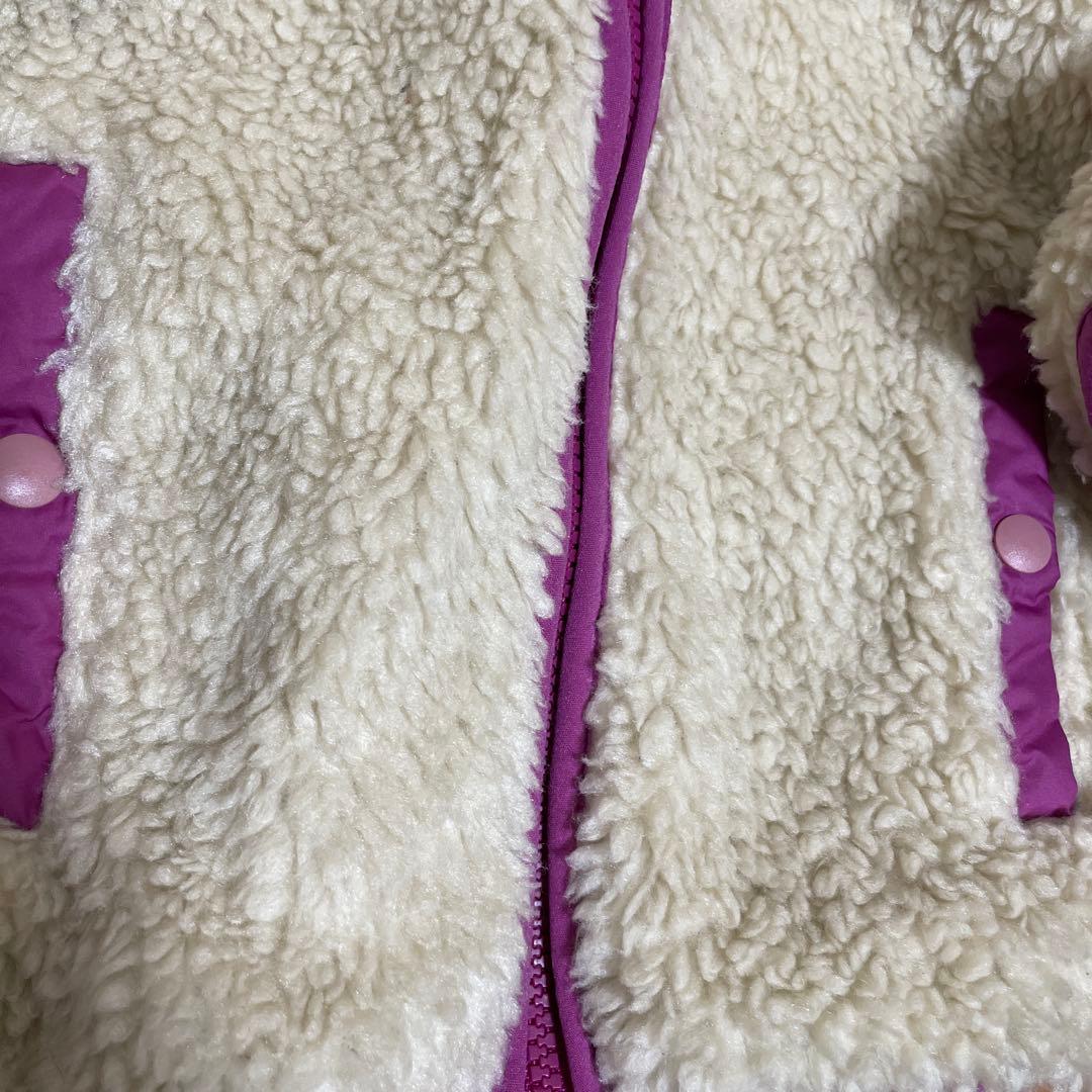 patagonia もこもこ　リバーシブル　ジャケット 4T 4歳