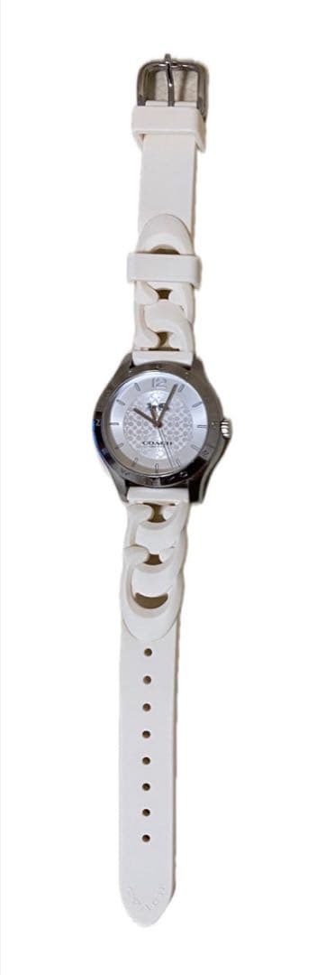 COACH 腕時計 シルバー/ホワイト 30m防水