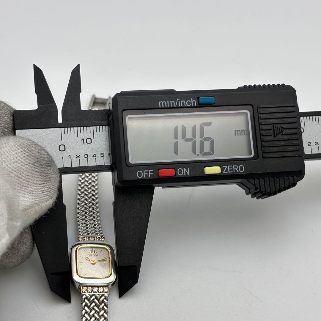 希少✨クレドール CREDOR セイコー ダイヤ 18K エレガント 腕時計