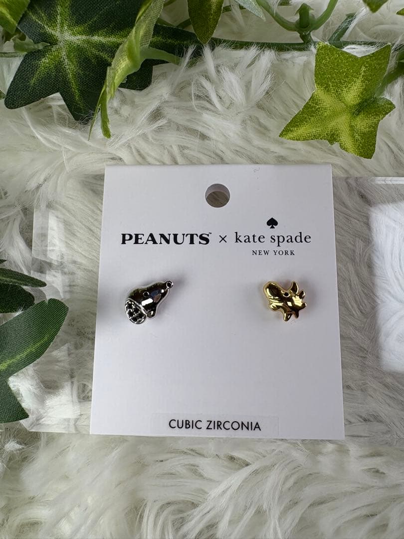 PEANUTS x kate spade ピアス スヌーピー