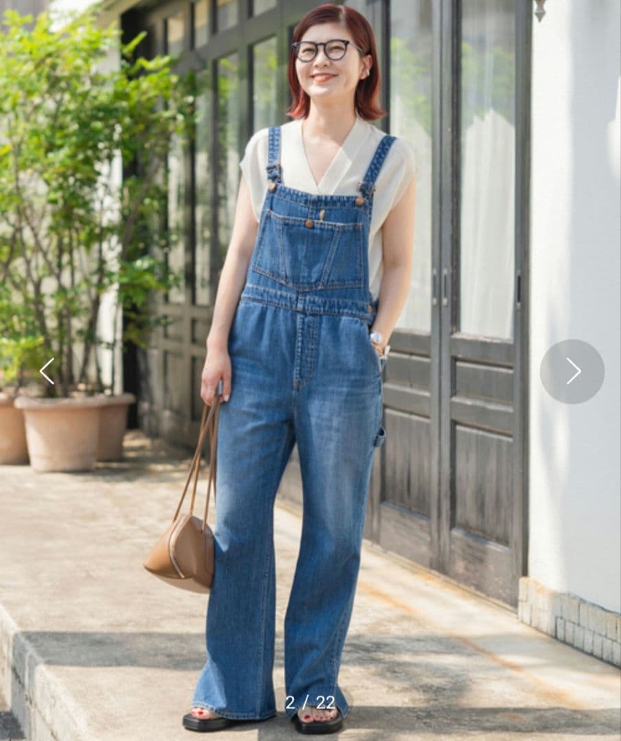 RED CARD（レッドカード） Nomad ワイドフレア オーバーオール