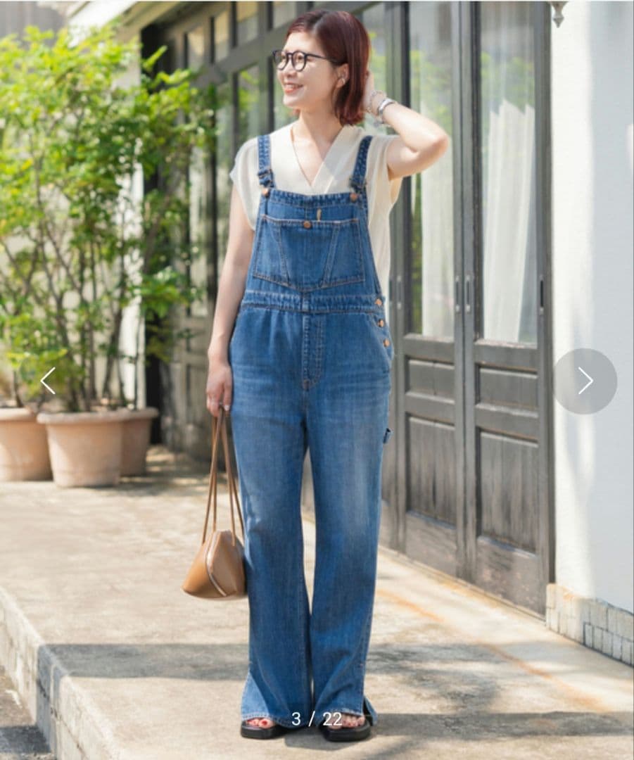 RED CARD（レッドカード） Nomad ワイドフレア オーバーオール