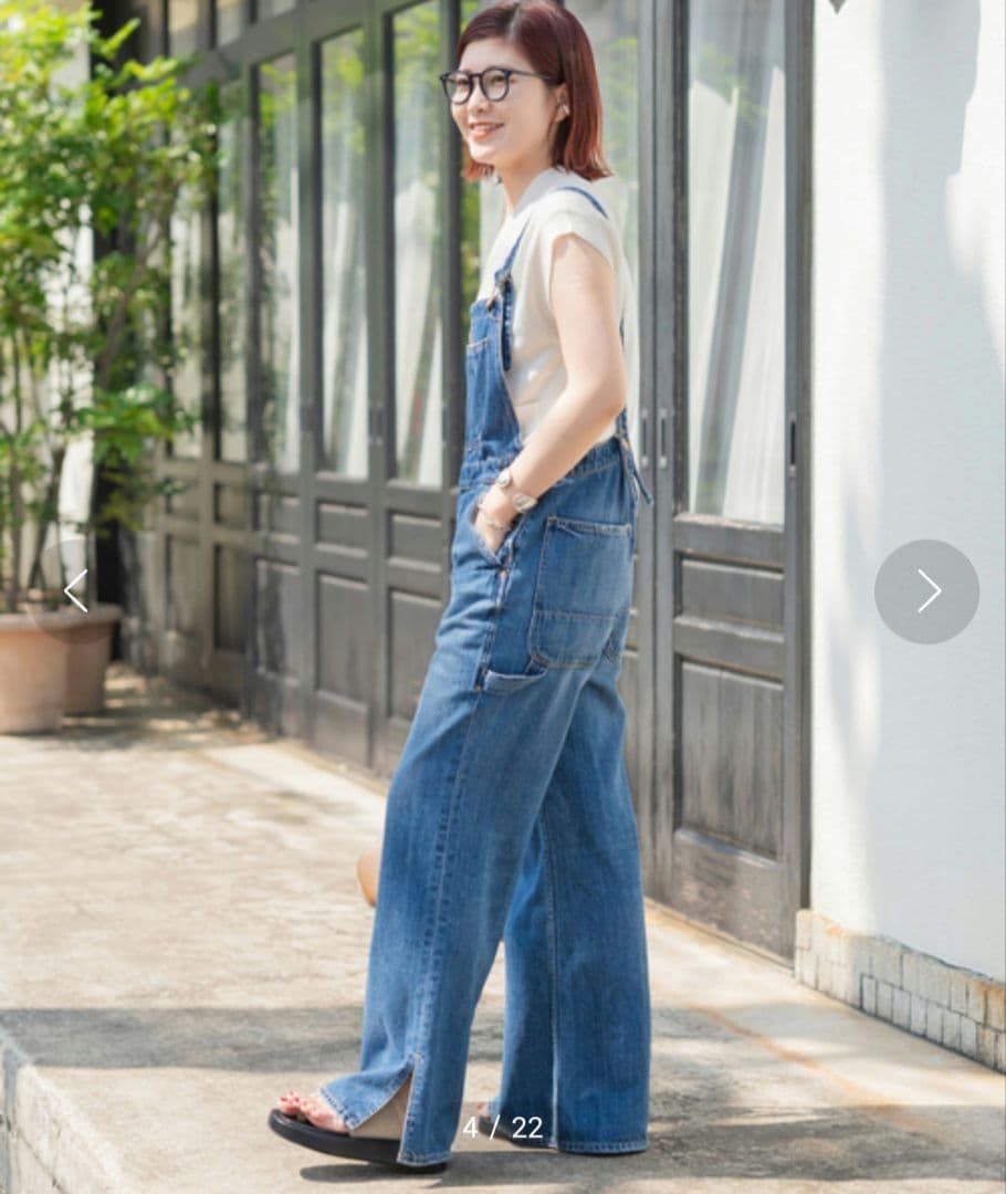 RED CARD（レッドカード） Nomad ワイドフレア オーバーオール