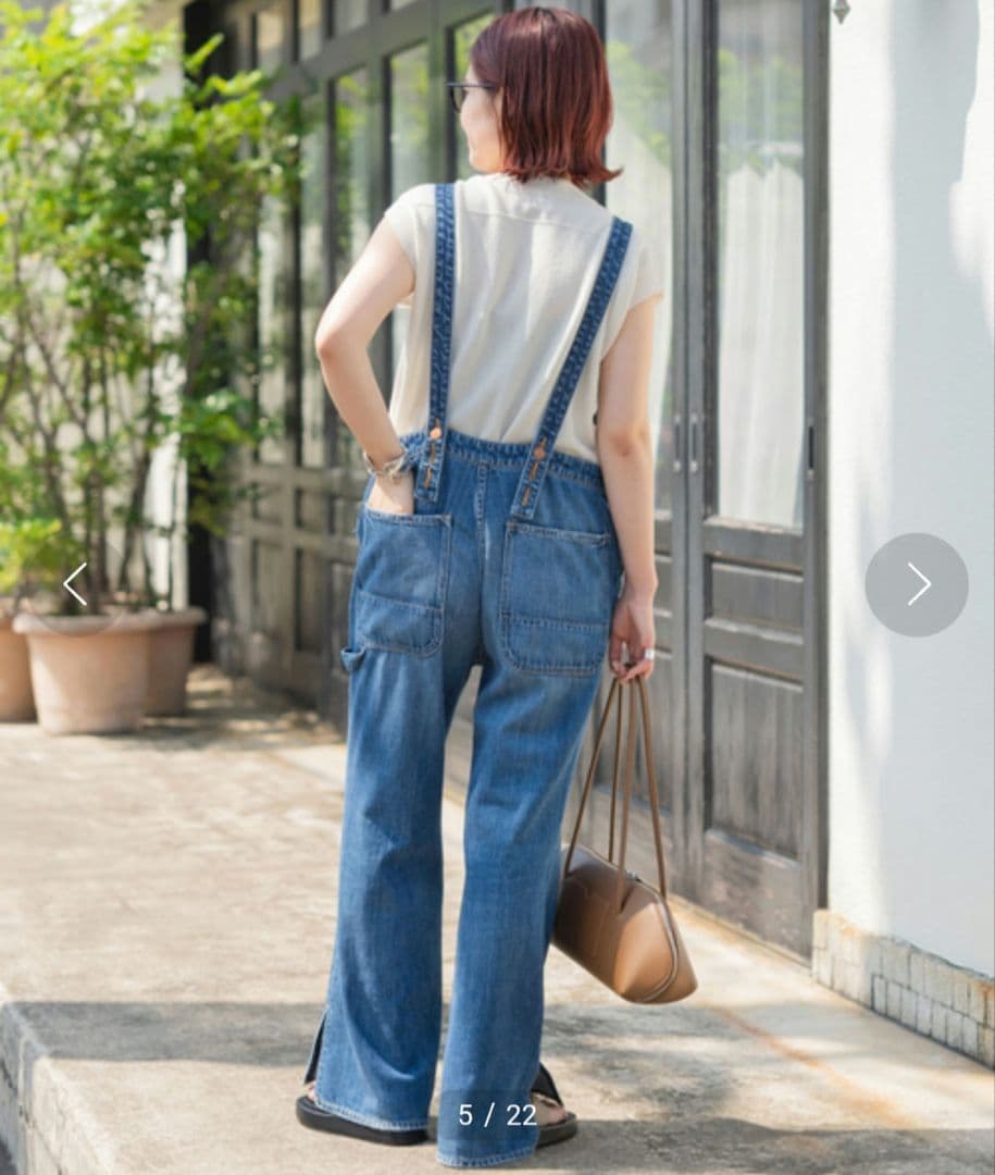 RED CARD（レッドカード） Nomad ワイドフレア オーバーオール