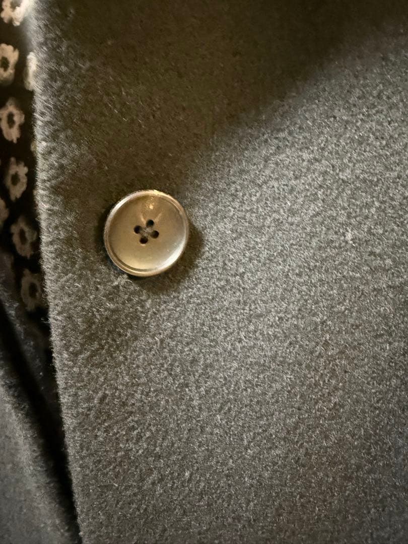 PS PAUL SMITH フード付きロングコート　羊毛　カシミア