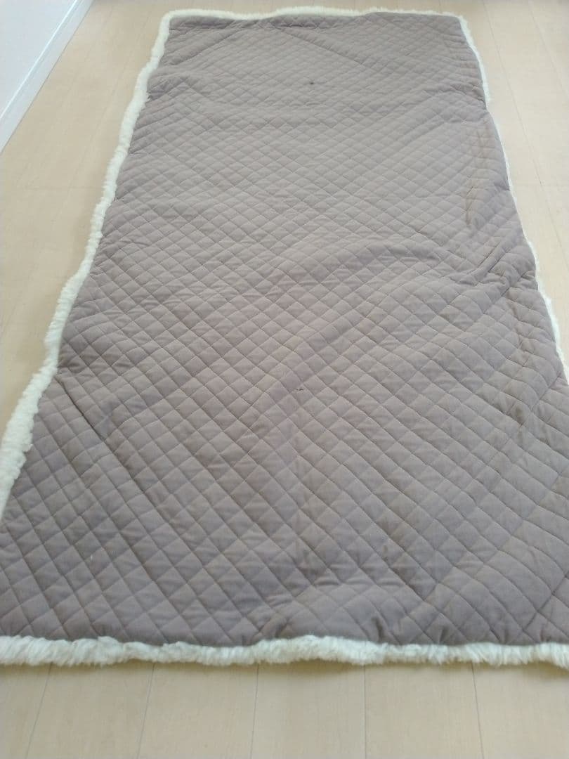 東洋羽毛　ムートン敷パッドS アリエス40(オフホワイト)