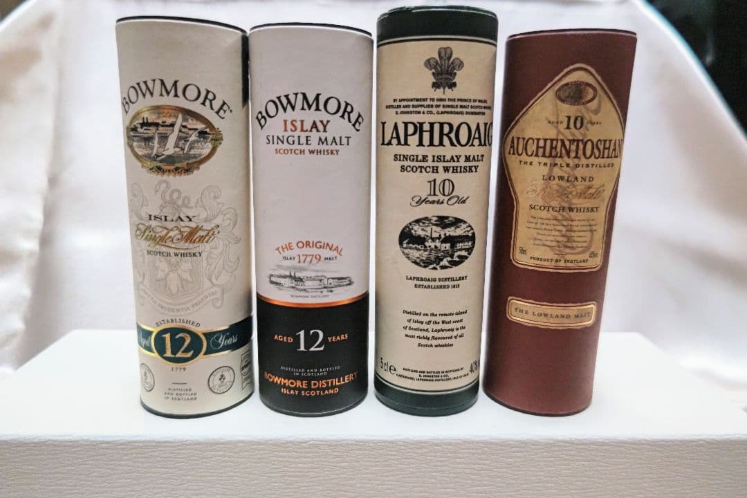 【36LUCKY様】マッカラン、ボウモア、他　スコッチウイスキーミニボトルセット