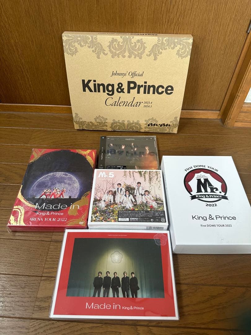 King & Prince 5人　CD.DVD.ブルーレイ、カレンダー　セット