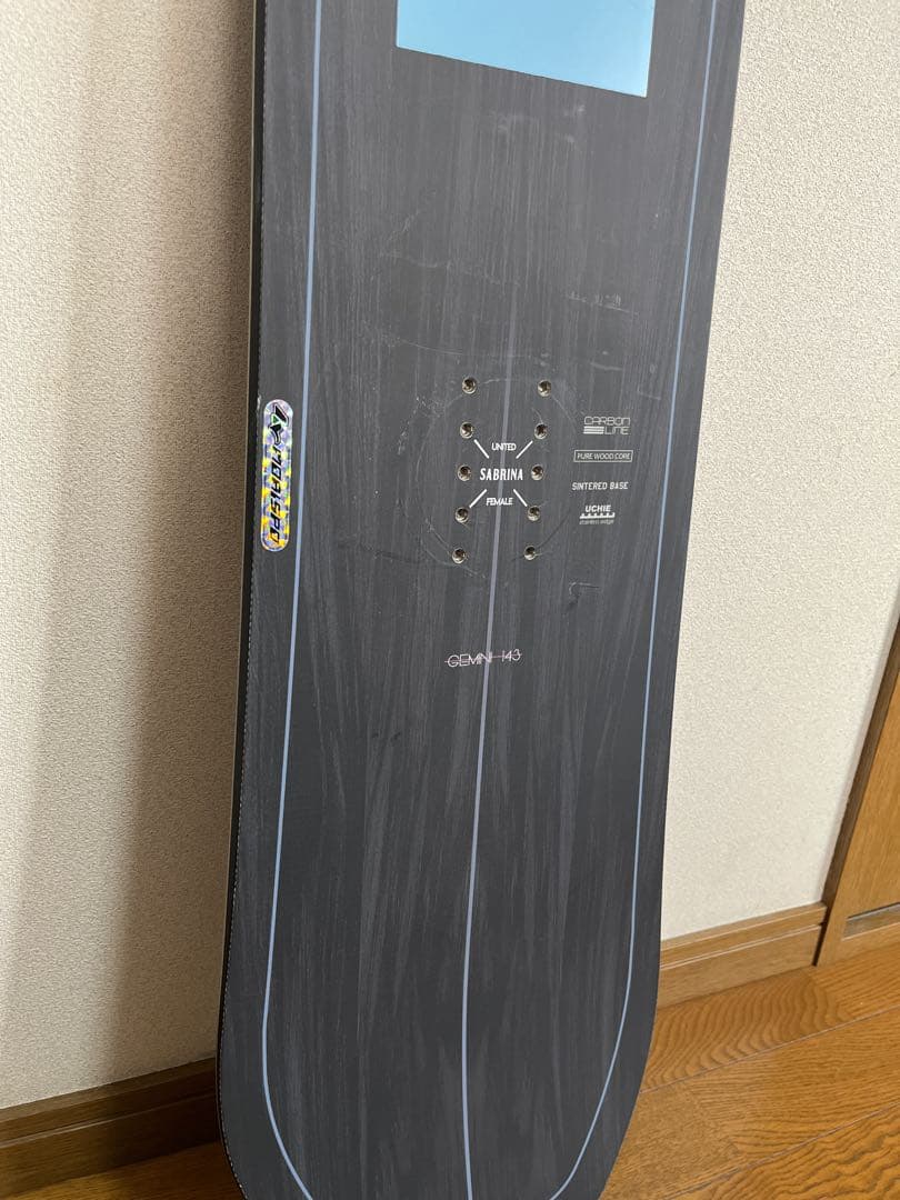 SABRINA GEMINI 143 スノボ 板 レディース