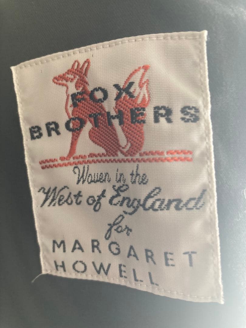 マーガレットハウエル フォックスブラザーズコラボ　リーファーコート　ダブル