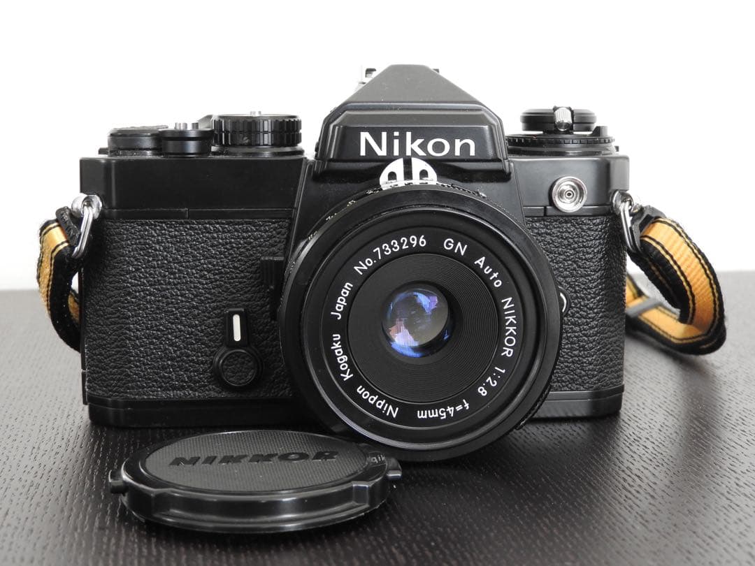 Nikon FE フィルム一眼 GN Auto NIKKOR 45mm f2.8