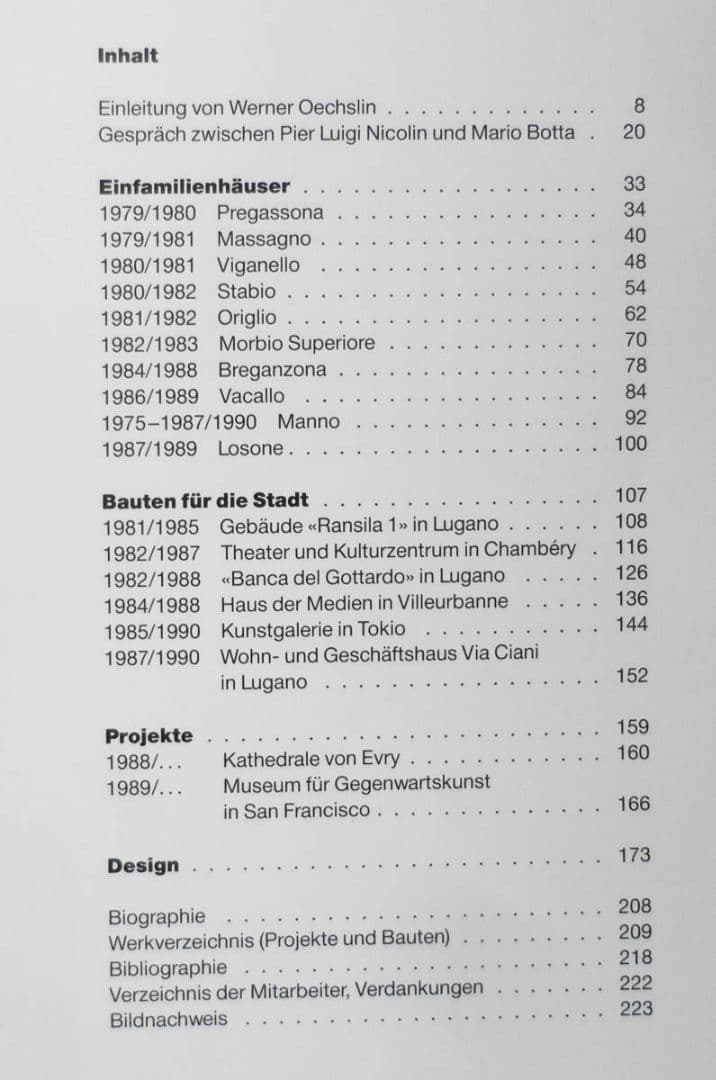 洋書　Mario Botta1980-1990　マリオ・ボッタ　6