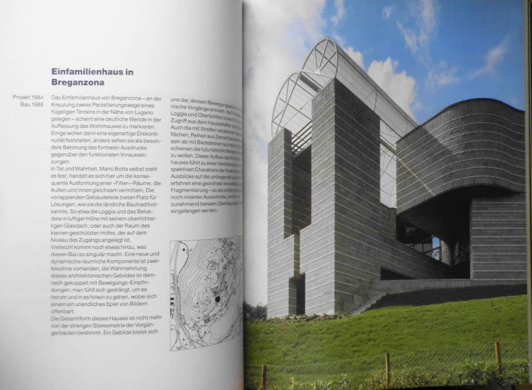 洋書　Mario Botta1980-1990　マリオ・ボッタ　6