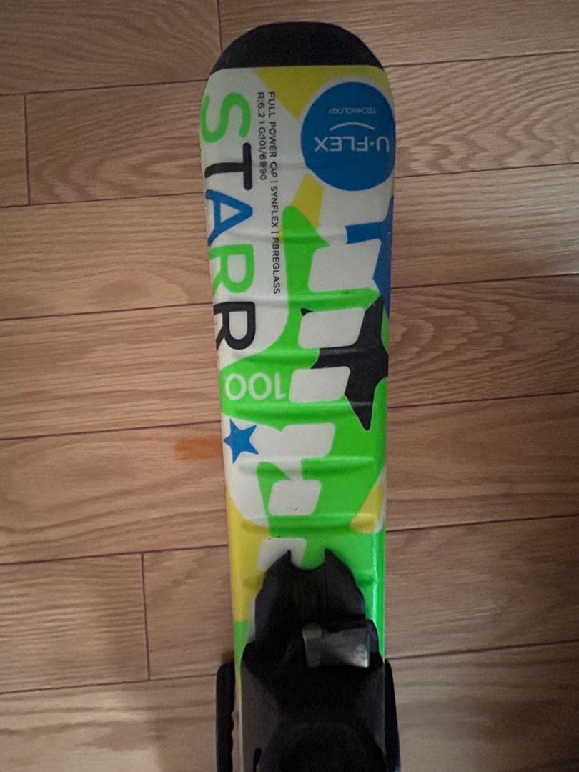 【りく】ELAN スキー板 100㎝ キッズ