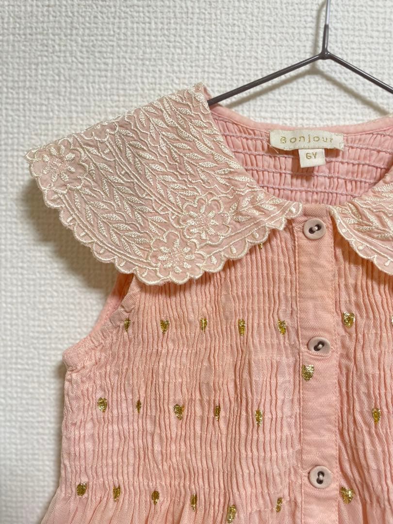 Bonjour diary チュニック　ワンピース　6Y