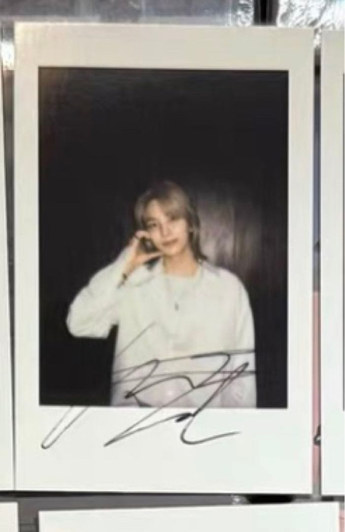 seventeen ジョンハン 中華 一直娱 yizhiyu ポラロイド