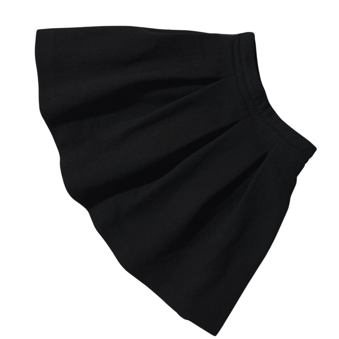 MIUMIU ミュウミュウ ボリューム フレアスカート ヴァージンウール Y2K