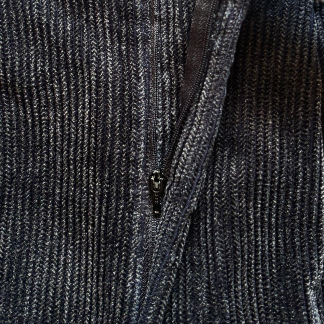 90s~10s BURBERRY タック 太畝コーデュロイ ワイド パンツ