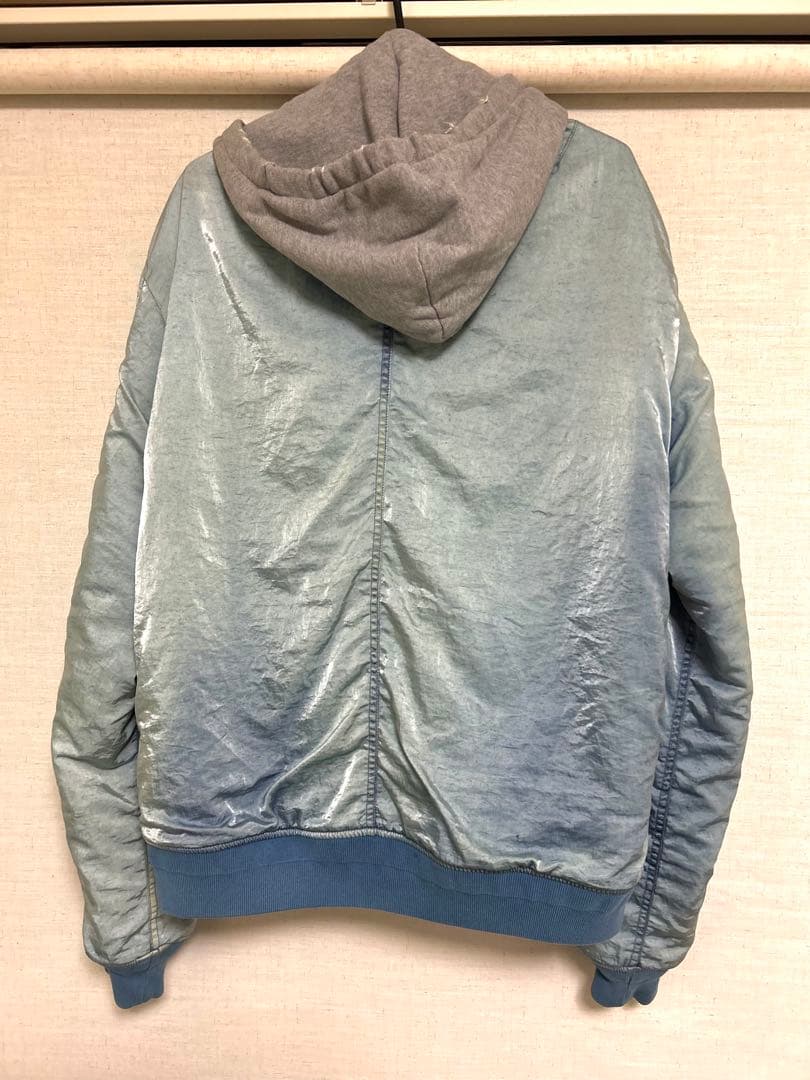 sart × BIG JOHN インディゴブルー MA-1ジャケット