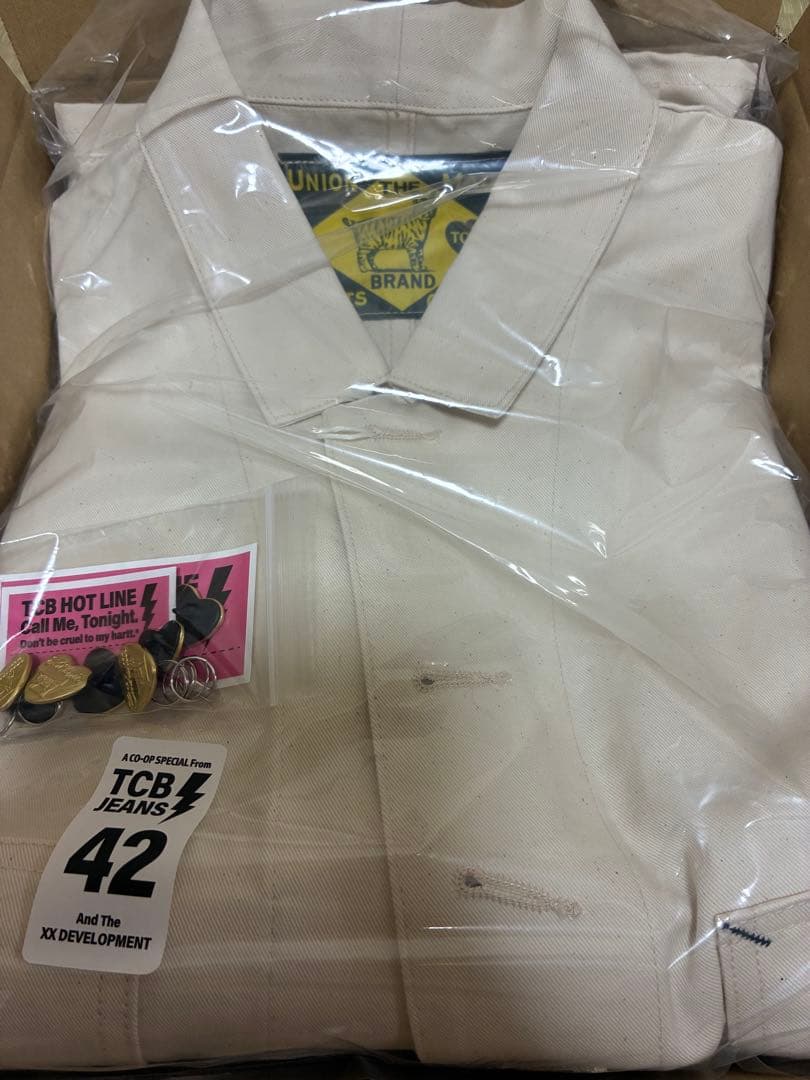 ジャケット・アウター TCB to XX HOTLINE Cathartt Chore Coat 42