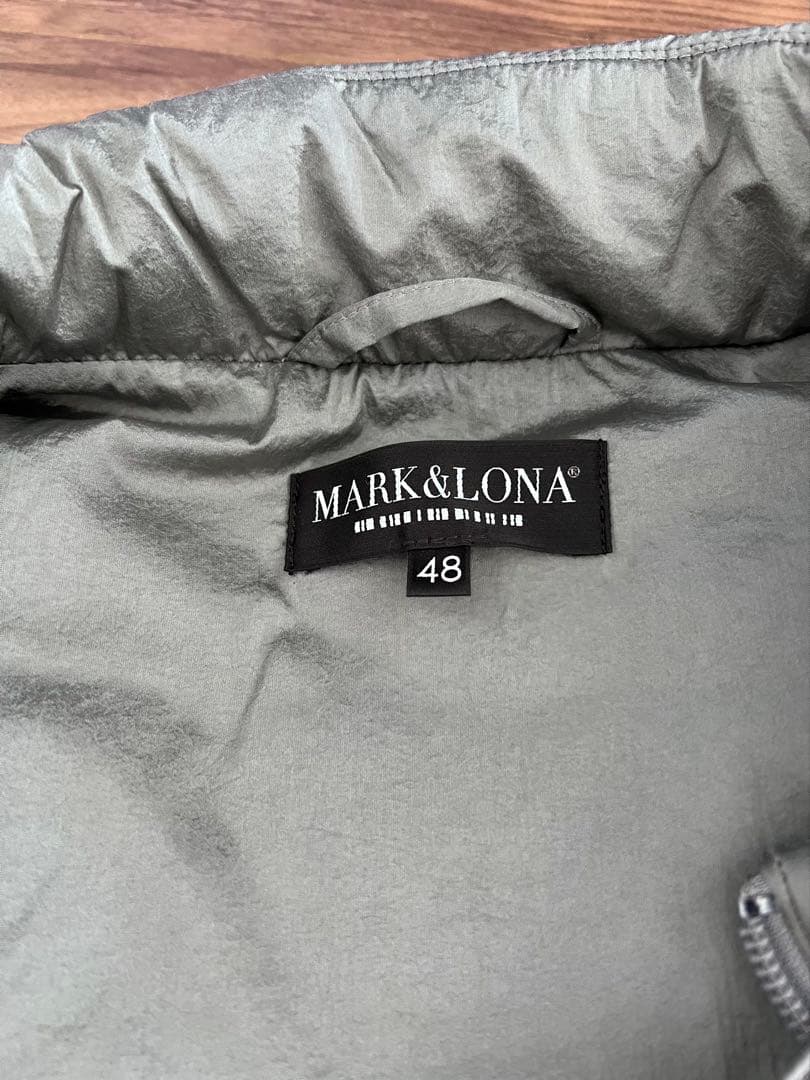 【美品】マークアンドロナ　ダウンベスト