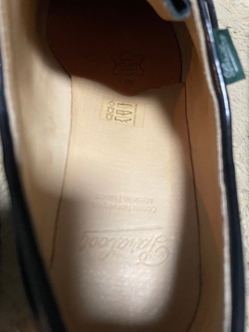 Paraboot MICHAEL-GLOSS NOIR パラブーツ 24.5cm