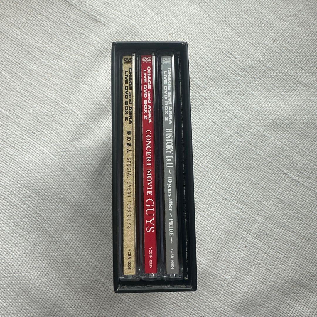 p*a様 中古 CHAGE and ASKA LIVE DVD BOX 2