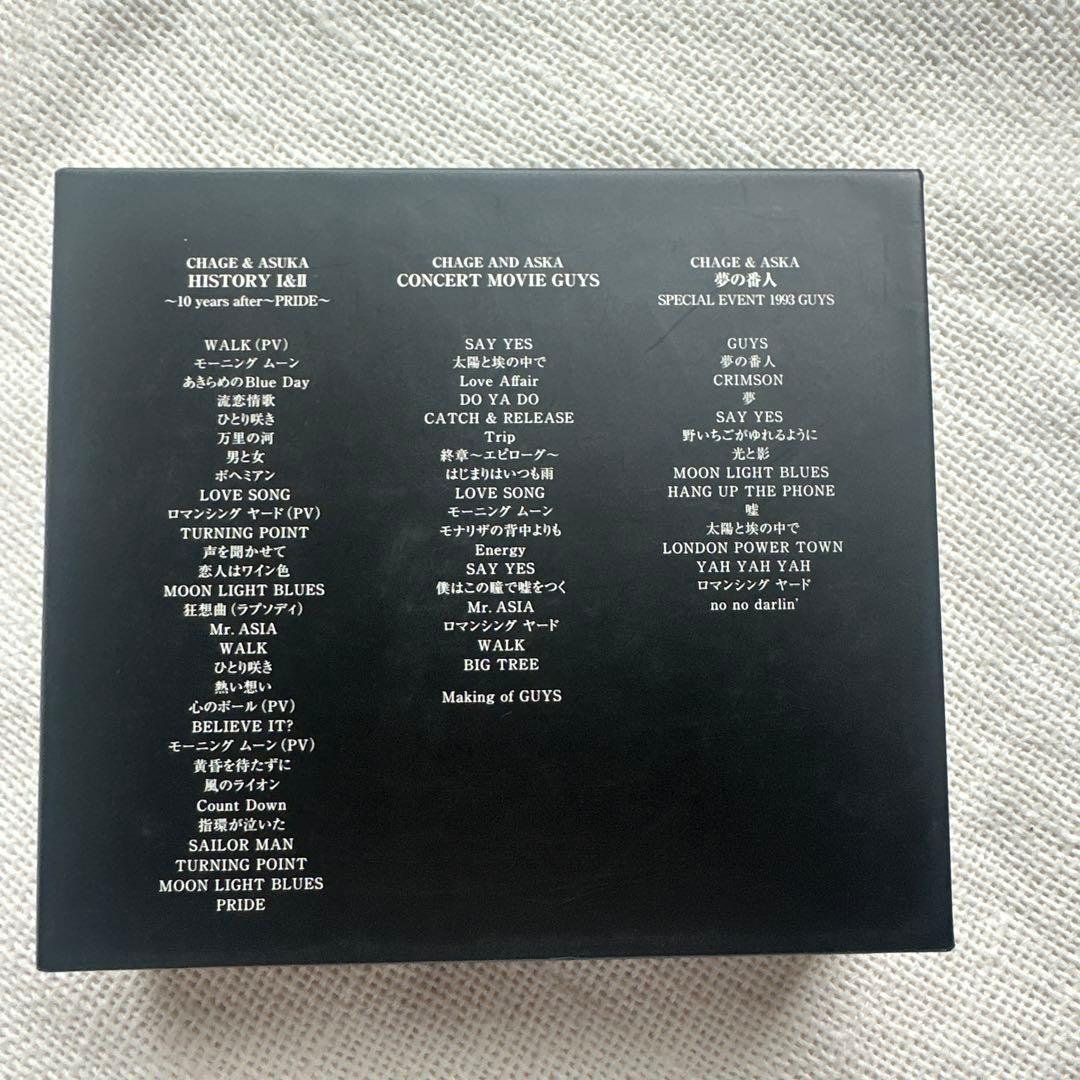 p*a様 中古 CHAGE and ASKA LIVE DVD BOX 2