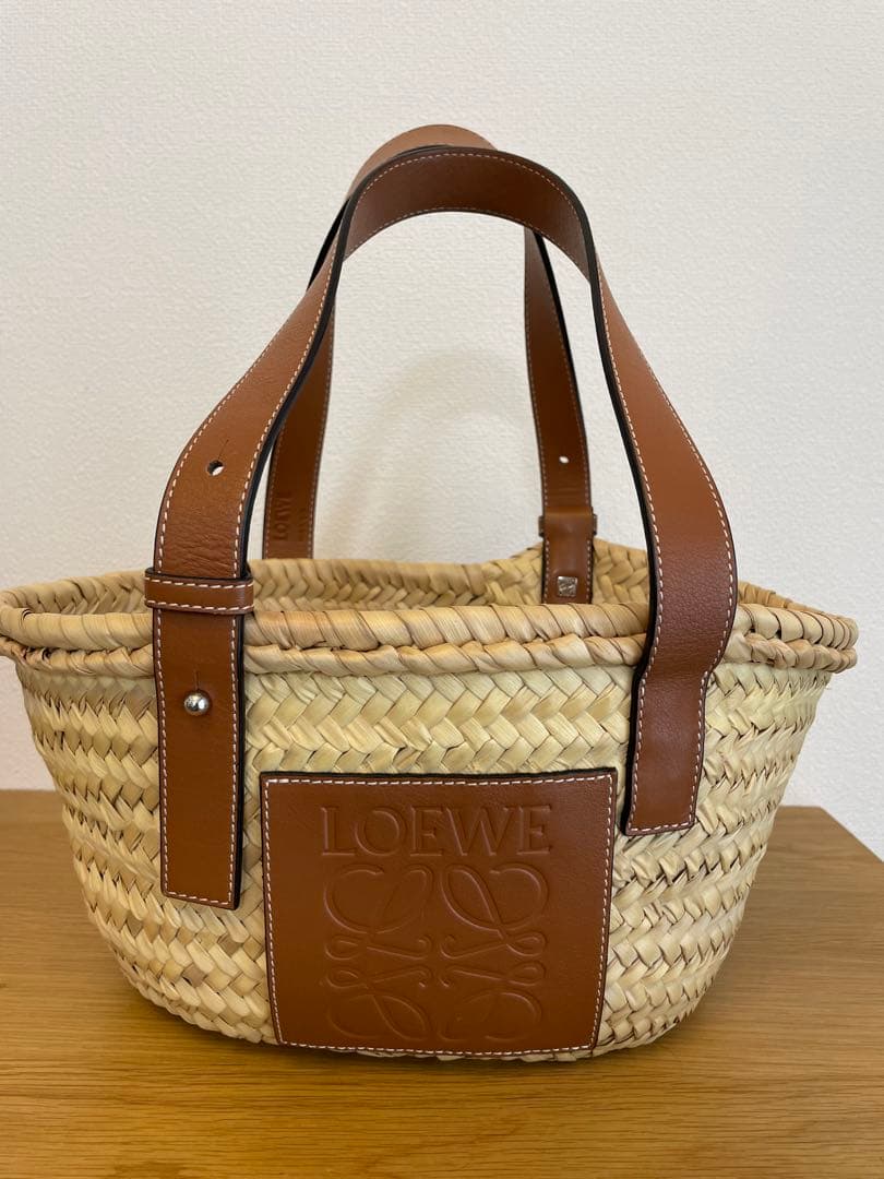 LOEWE ロエベ　ラフィアかごバッグ　スモールサイズ
