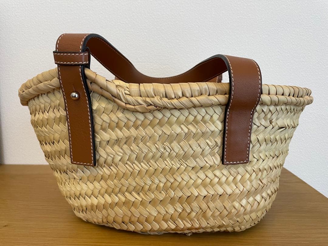LOEWE ロエベ　ラフィアかごバッグ　スモールサイズ