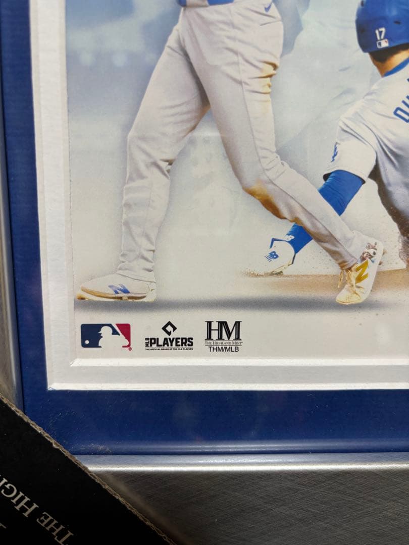 大谷翔平　50-50 記録達成 ダブルフォトミント シリアル番号付き