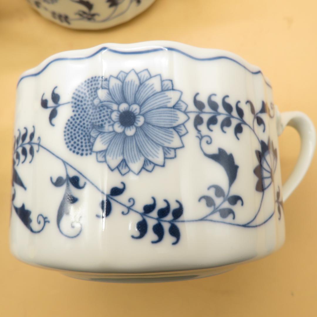 美品　Blue Danube ブルーダニューブ カップ　スープ　マグ　４個　（2