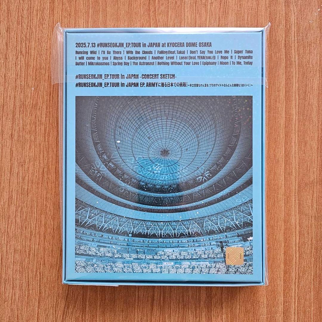 未開封 BTS ジン #RUNSEOKJIN_EP.TOUR in JAPAN