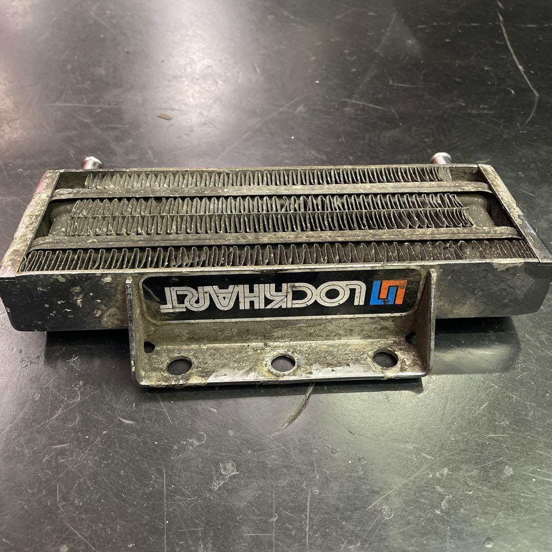 ハーレー Lockhart 純正 オイルクーラー アルミ製 当時物