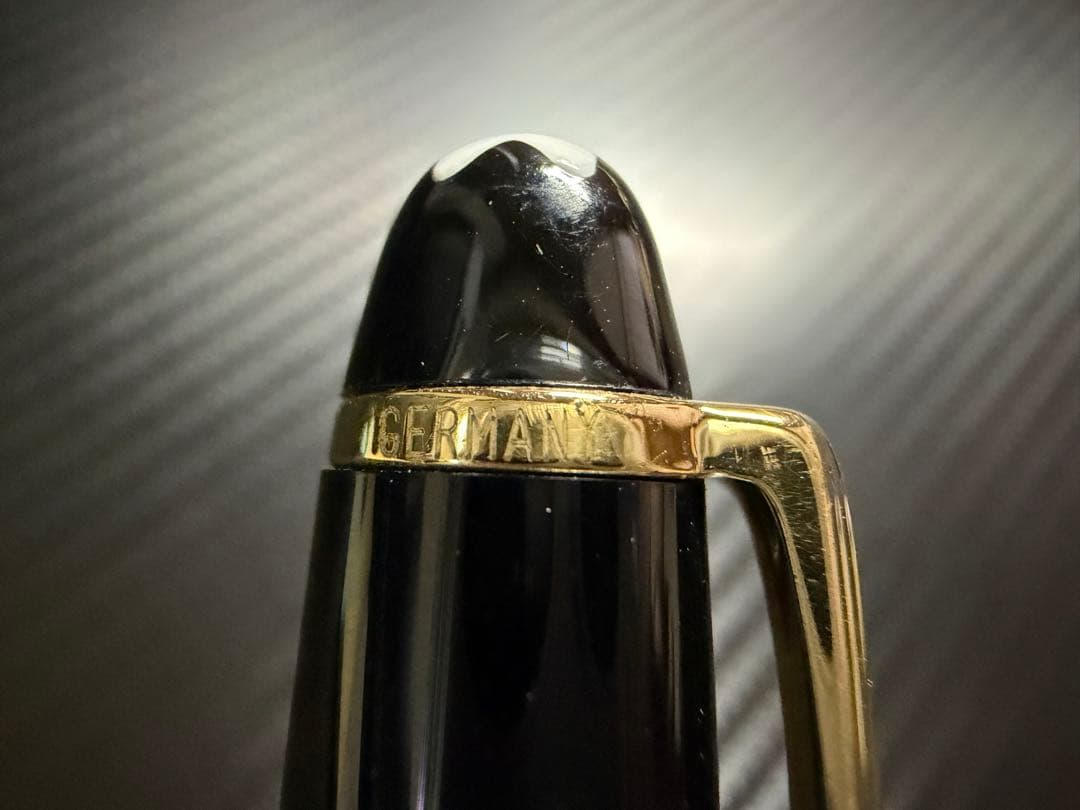 モンブラン マイスターシュテュック 144 ブラック 中白 EF 極細字 万年筆