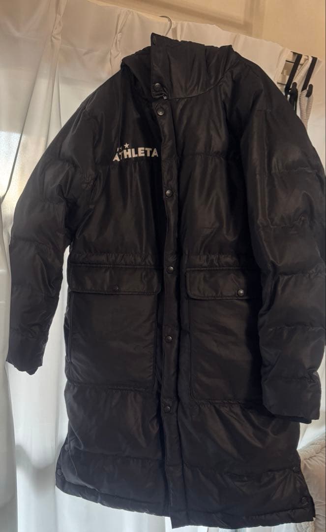 ATHLETA ベンチコート 中綿付き