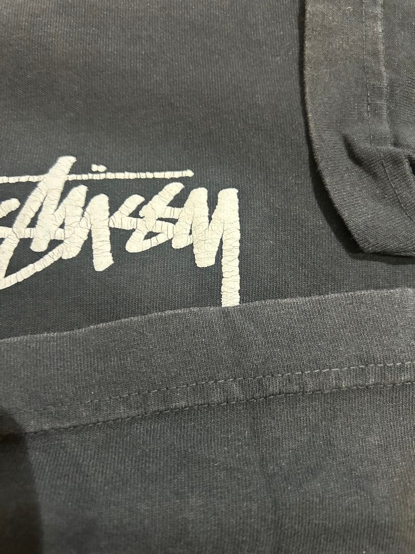 OLD STUSSY 背中Sロゴ Tシャツ 90s後半〜00s初頭　ジャック表記