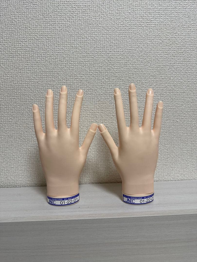 ネイリスト技能検定試験用 JNEC認定 STモデルハンドセット