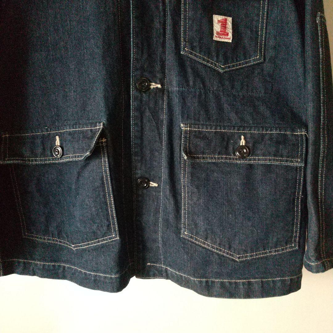 SUGAR CANE デニムカバーオール フード付き 東洋エンタープライズ