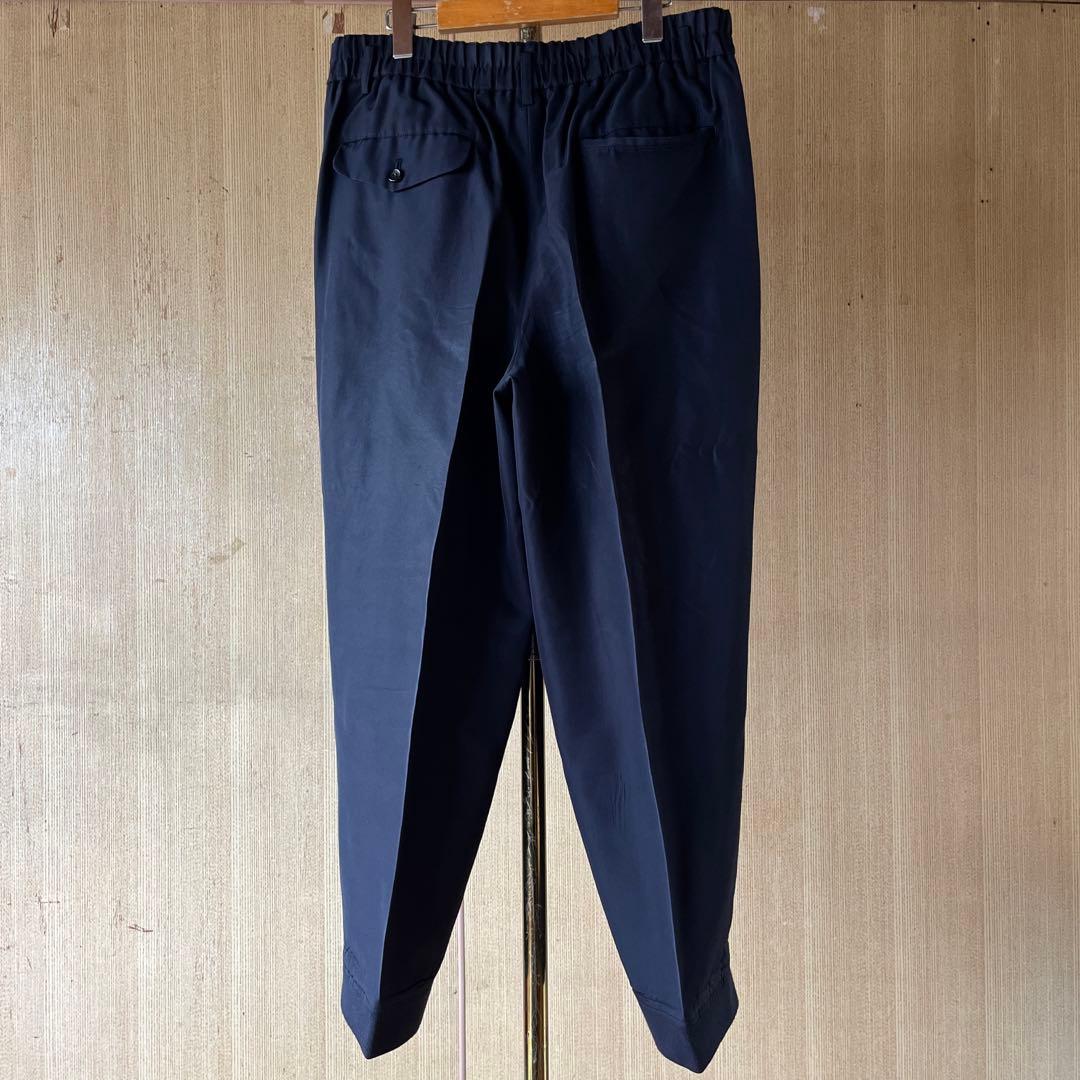 1990ss 初期ギャルソンオムプリュス トリアセテートパンツ スラックス 濃紺