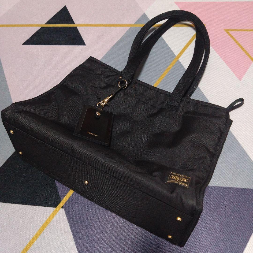 PORTER ポーターガール シア トートバッグ ブラック