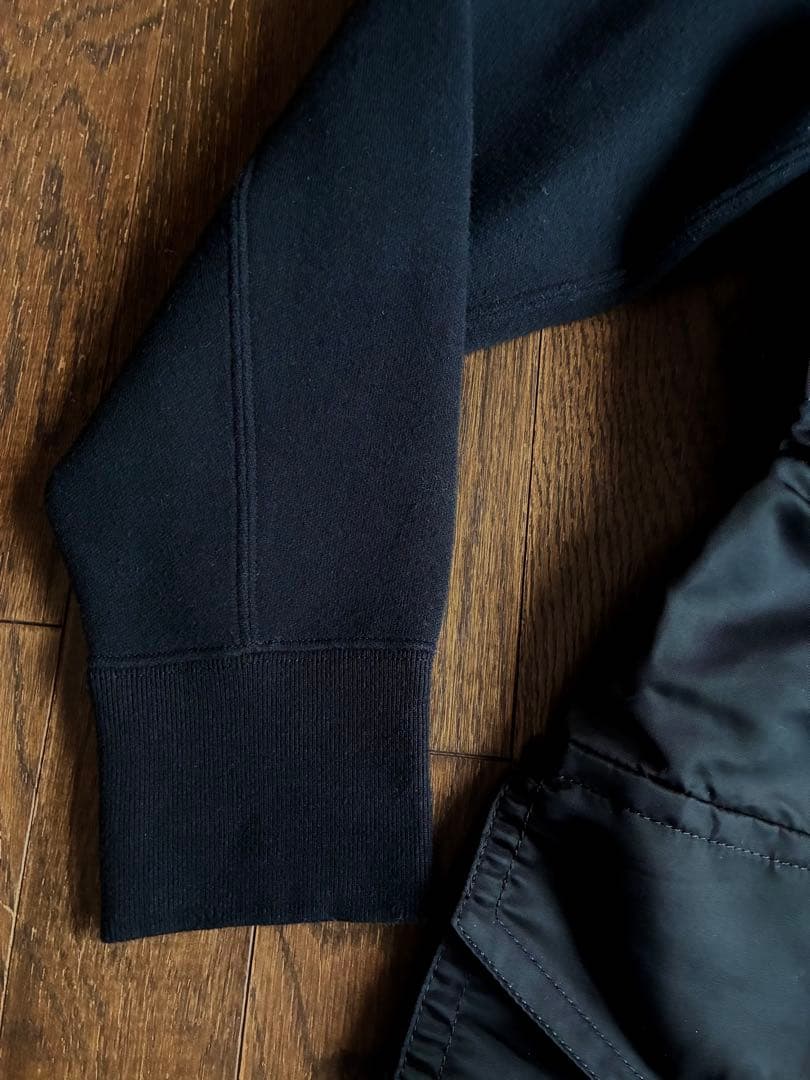 美品sacaiサカイ黒スポンジスウェットワンピース