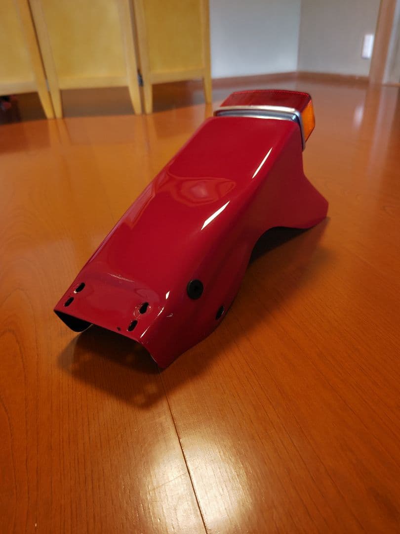 CB400F FRP リア、フロントフェンダーセット　テールランプ、備品付き